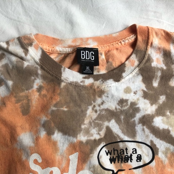 Urban Outfitters Mens Eye Print Tie-Dye T-shirt - Picture 4 of 4